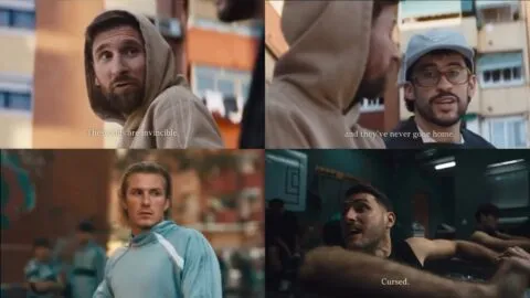 Santi Gimenez se une a Messi, Bad Bunny y Chalamet en espectacular anuncio