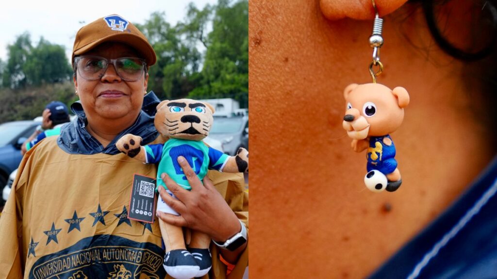 Aficionada de Pumas previo al partido contra América