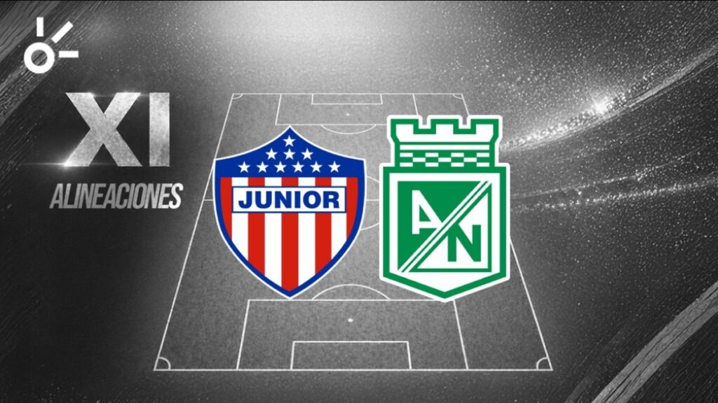 Posible alineación de Junior vs Nacional.