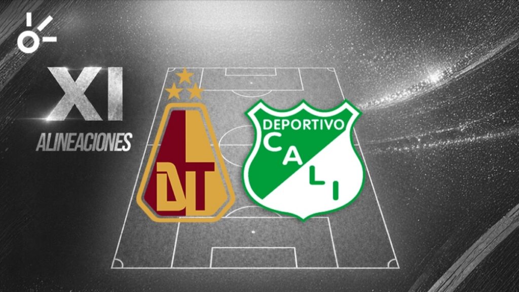 Alineaciones Tolima vs Cali