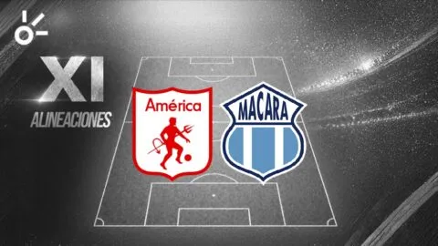 Posibles alineaciones del América vs Macará por Copa Sudamericana
