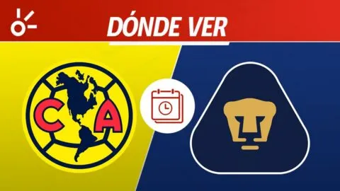 América vs Pumas en vivo: horario, alineaciones y dónde ver la ida de cuartos de final de la Liga MX 2026