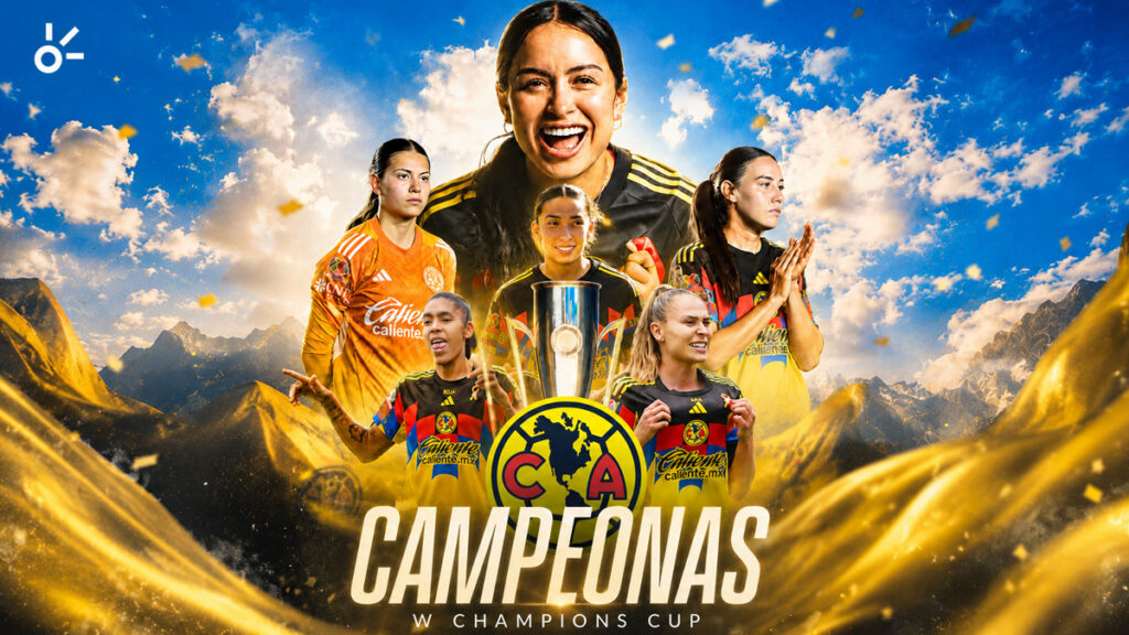 América Femenil, campeón de Concacaf