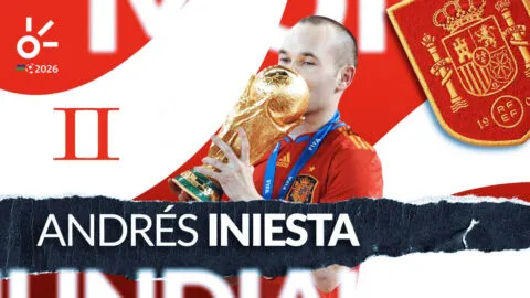 Andrés Iniesta y el Mundial que cambió la historia de España en Sudáfrica 2010