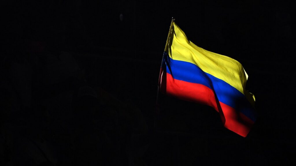 Bandera de Colombia.