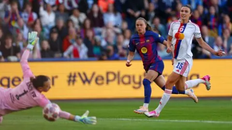Barcelona vs OL Lyonnes en vivo Champions League femenil 2026: Finaliza el partido