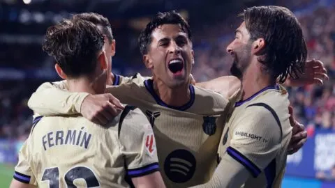 ¡Barcelona acaricia el título! Derrota al Osasuna y espera el resultado del Real Madrid