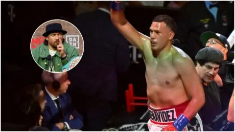 David Benavidez vs Oleksandr Usyk: Turki Al Alshikh planea la pelea que rompería con la lógica del boxeo