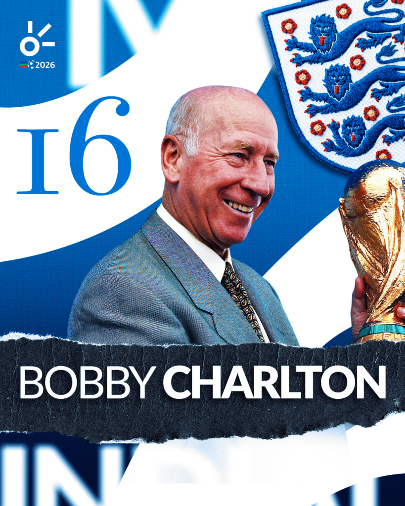 De sobreviviente de Munich a campeón del mundo: el legado eterno de Bobby Charlton.
