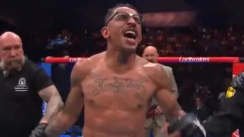 ¡Ni las manos metió! Carlos Prates propina tremendo nocaut a Jack Della Maddalena en UFC Australia