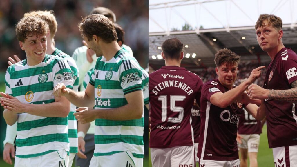 Celtic y Hearts se juegan el título de la liga escocesa