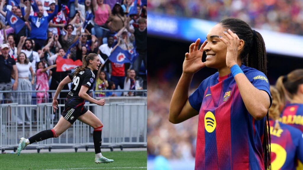 Barcelona vs Olympique Lyonnais. | Reuters