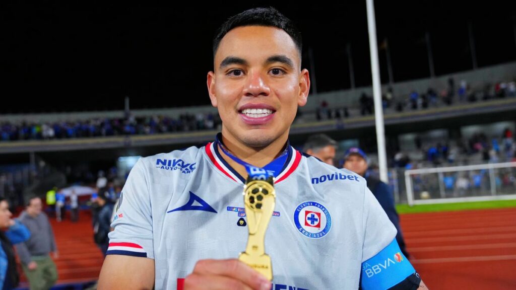 Charly Rodríguez, campeón con Cruz Azul