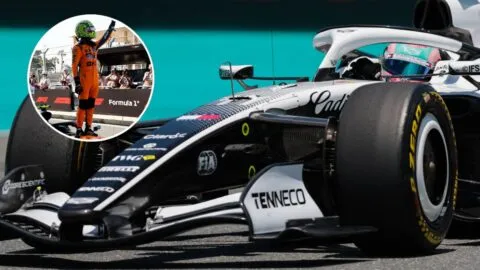 Checo Pérez queda fuera en la SQ1 y Lando Norris se lleva una disputada pole para la Sprint del GP de Miami