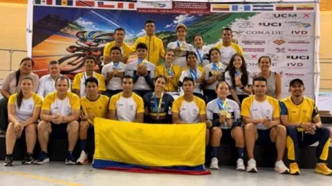 Colombia, campeón del Panamericano Junior de Ciclismo de Pista