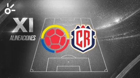 Posibles alineaciones de Colombia vs Costa Rica por el partido amistoso de fecha FIFA