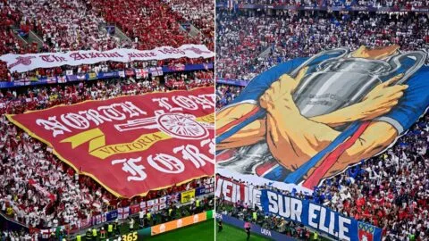 La final de la UEFA Champions League 2026 se tiñe de color en Budapest: PSG y Arsenal, entre tifos y fiesta