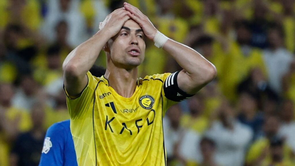 El Al Nassr de Cristiano dejó ir la oportunidad de ser campeón de Arabia Saudita luego de empatar de último minuto ante el Al Hilal