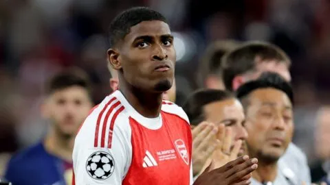 Cristhian Mosquera, el señalado en la final de la Champions League tras cometer un error decisivo