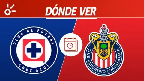 Cruz Azul vs Chivas en vivo: horario, alineaciones y dónde ver la semifinal de ida de Liga MX 2026