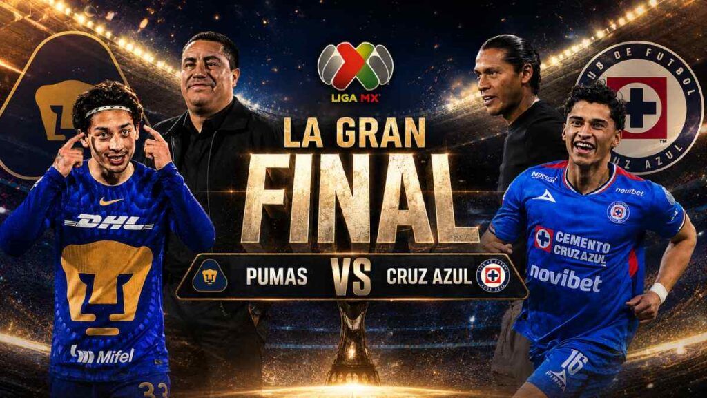 Pumas vs Cruz Azul, Final de la Liga MX: fechas y horarios confirmados