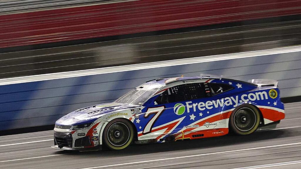 Dani Suárez durante la carrera en Charlotte del 2026
