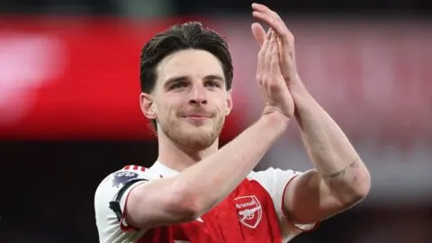 Declan Rice vive el sueño de la Champions League y quiere revancha ante el PSG en la final