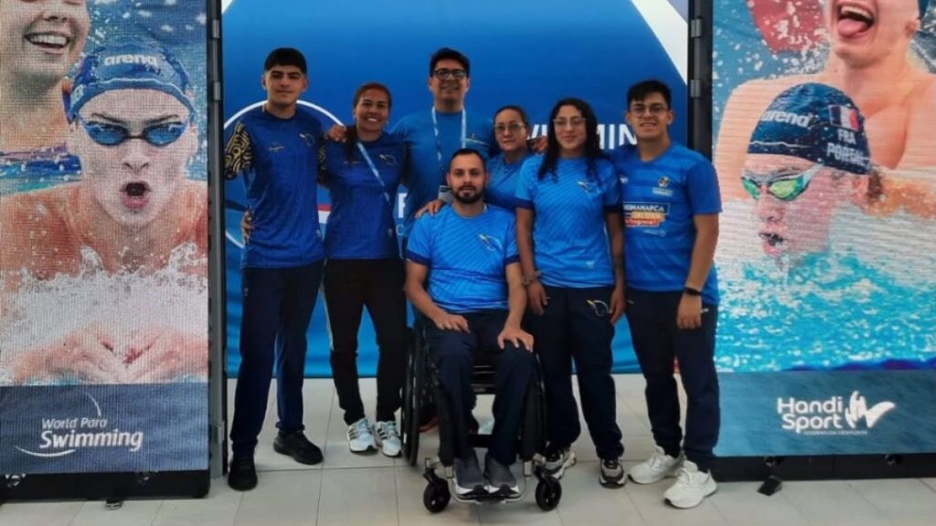 Colombia subió al podio en la Serie Mundial de Paranatación