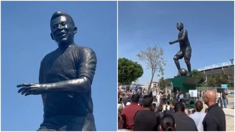 ¡Eterno O’Rei! Guadalajara inmortaliza a Pelé con estatua previo al Mundial 2026