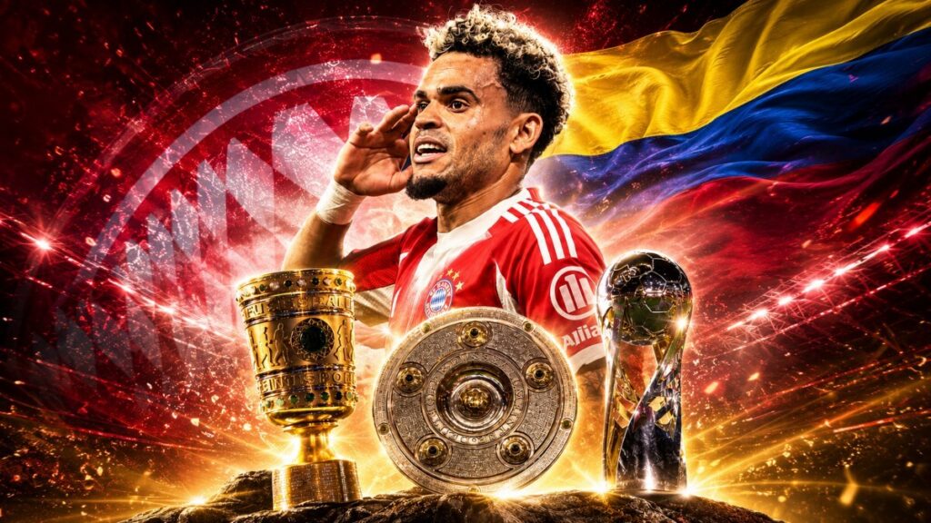 Luis Díaz campeón de todos los títulos alemanes en su primera temporada