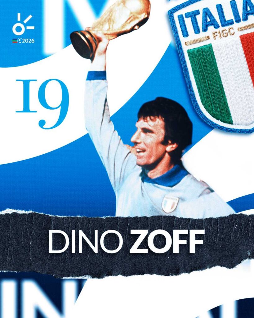 Dino Zoff llevó a Italia al título de España 1982 y se convirtió en el campeón más veterano en la historia de los Mundiales