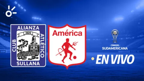 Alianza Atlético vs América de Cali, en vivo la Copa Sudamericana 2026: el Escarlata se va mejor al descanso