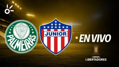Palmeiras vs Junior, en vivo la Copa Libertadores 2026: ¿Quién gana el partido de hoy?