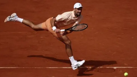 ¡Otra sorpresa! Djokovic cae en Roland Garros tras histórica remontada de Fonseca