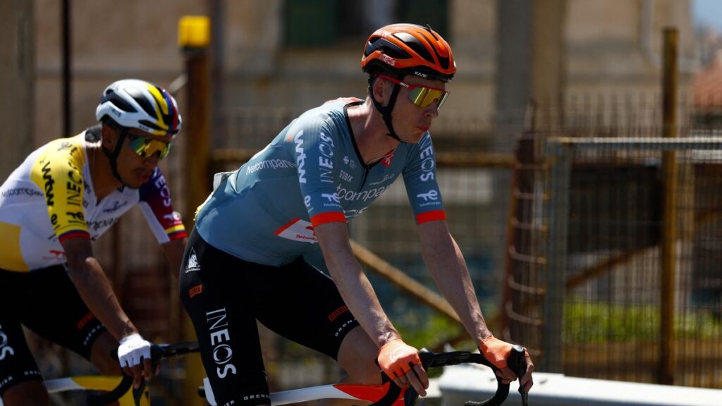 Egan Bernal en la etapa 12 del Giro de Italia