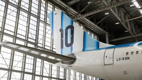 El avión más argentino del Mundo: así es la aeronave en la que viajará la Albiceleste durante el Mundial 2026