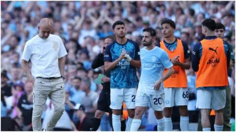 El adiós de Pep Guardiola y Bernardo Silva en el Manchester City termina con derrota frente al Aston Villa