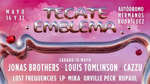 Tecate Emblema 2026 en vivo: horarios por escenario y dónde ver el festival 16 y 17 de mayo