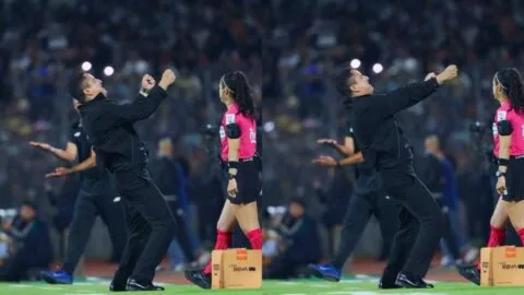 ¡Emoción total! Efraín Juárez celebra tras el triunfo de Pumas ante Pachuca
