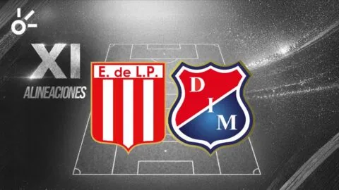 Posibles alineaciones de Estudiantes de La Plata vs Independiente Medellín por la Copa Libertadores