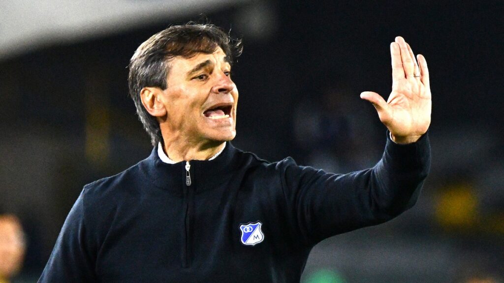Fabián Bustos, entrenador de Millonarios