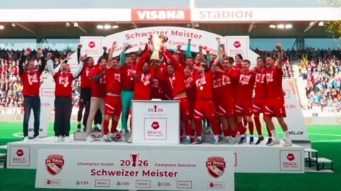La increíble historia del FC Thun: campeón de Suiza por primera vez en 128 años, una temporada después de ascender