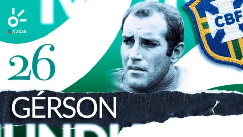 Gérson, el cerebro de Brasil en México 70