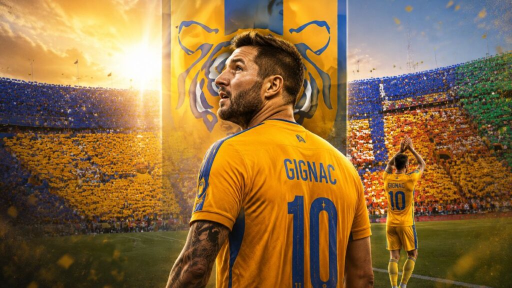 Gignac se despide de Tigres: 11 años, 200 goles y un legado imborrable.