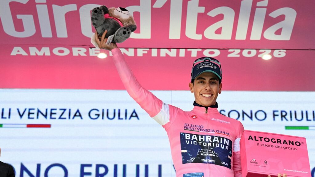 Afonso Eulálio es el líder tras seis etapas en el Giro | REUTERS/Jennifer Lorenzini