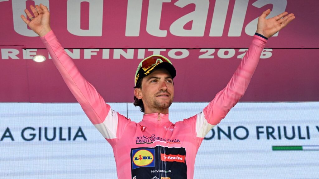 Quién es líder en el Giro de Italia 2026 | REUTERS/Jennifer Lorenzini