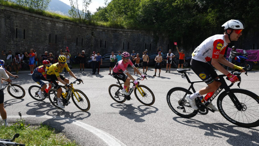 Etapa 18 del Giro de Italia 2026. - Luca Bettini, AFP.