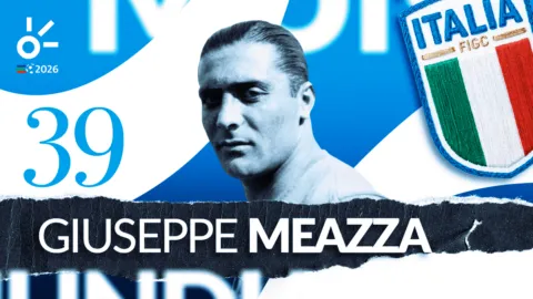 Giuseppe Meazza, el líder que llevó a Italia a dos Copas del Mundo