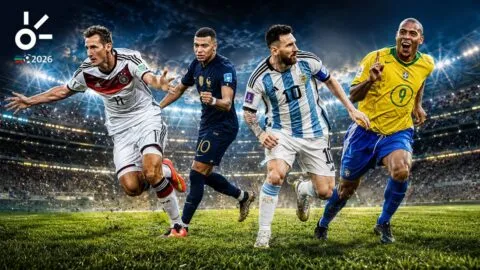 ¿Quiénes son los máximos goleadores de la historia de los Mundiales?
