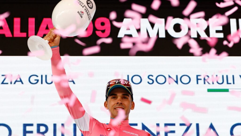 Así va la tabla general del Giro de Italia 2026